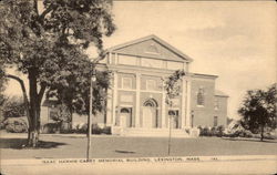 Isaac Harris Carey Memorial Building Lexington, MA Postcard Postcard