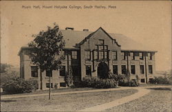 Mount Holyoke College - Music Hall Postcard