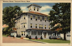 View of Mansion House Postcard