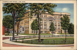 Classical High School Postcard