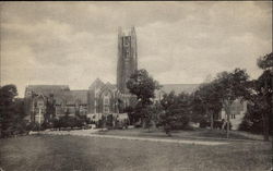 Wellesley College - Green and Founders Halls, and Galen Stone Tower Massachusetts Postcard Postcard