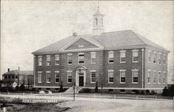 New Administration Building Fort Devens, MA Postcard Postcard