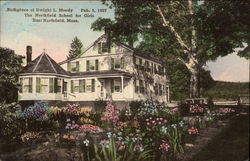 Birthplace of Dwight L. Moody East Northfield, MA Postcard Postcard