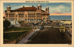 Moorish Castle Revere Beach, MA Postcard Postcard