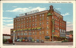 Will Rogers Hotel Postcard