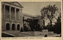 Bascom Hall, University of Wisconsin Madison, WI Postcard Postcard