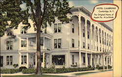 Hotel Cambridge New York Postcard Postcard