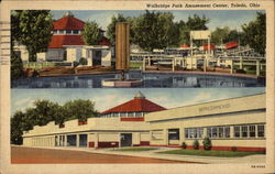 Walbridge Park Amusement Center Toledo, OH Postcard Postcard