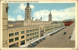 Public Market Building Portland, OR Postcard Postcard