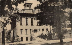 Parmenter Commons, Barker University Baldwin, KS Postcard Postcard