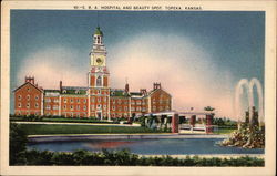 S. B. A. Hospital and Beauty Spot Postcard