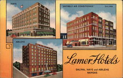 Lamer Hotels Postcard