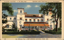 Ozark Baths - Hot Springs National Park Arkansas Postcard Postcard