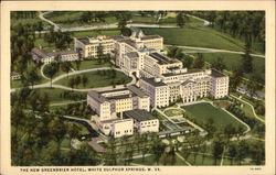 The New Greenbrier Hotel White Sulphur Springs, WV Postcard Postcard