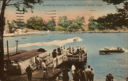 Speedboat Landing - Lake Compounce Postcard