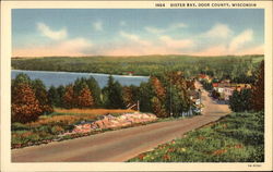 Sister Bay, Door County Wisconsin Postcard Postcard