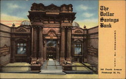 The Dollar Savings Bank Pittsburgh, PA Postcard Postcard