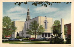 St. Joseph's Church Salem, MA Postcard Postcard