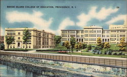 Rhode Island College of Education Providence, RI Postcard Postcard