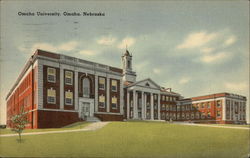 Omaha University Nebraska Postcard Postcard