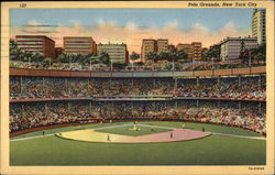 Polo Grounds - Home of the New York Giants Postcard Postcard