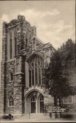 Christ Ev. Lutheran Church Postcard