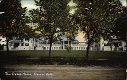 The Oakes Home Denver, CO Postcard Postcard