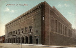 Auditorium St. Paul, MN Postcard Postcard