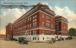 Medical Block Rochester, MN Postcard Postcard