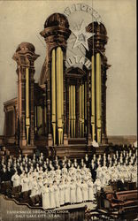 Tabernacle Organ and Choir Postcard