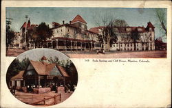 Soda Springs and Cliff House Postcard