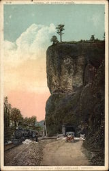 Tunnel at Oneonta Gorge, Columbia River Highway near Portland, Oregon Postcard