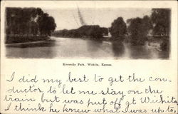 Riverside Park Wichita, KS Postcard Postcard