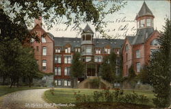 St. Helens Hall Postcard