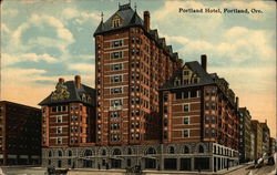 Portland Hotel Oregon Postcard Postcard