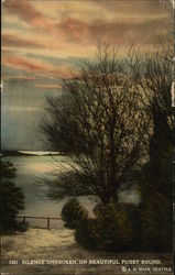 Silence Unbroken on Beautiful Puget Sound Postcard