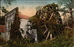 Old Mill Napa, CA Postcard Postcard