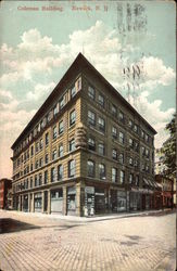 Coleman Building Newark, NJ Postcard Postcard