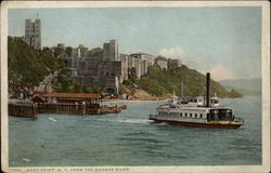 From the Hudson River West Point, NY Postcard Postcard