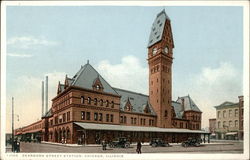 Dearborn Street Station Postcard