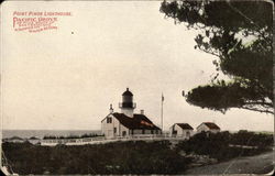 Point Pinos Lighthouse Pacific Grove, CA Postcard Postcard