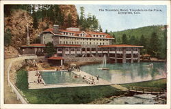 The Troutdale Hotel, Troutdale-in-the-Pines Evergreen, CO Postcard Postcard