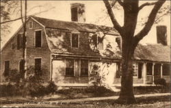 The Long Yellow House on West Avenue Essex, CT Postcard Postcard