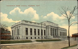 Connecticut State Library Hartford, CT Postcard Postcard