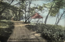 Where Cool Breezes Blow, Lake Compounce Bristol, CT Postcard Postcard