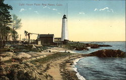 Light House Point Postcard