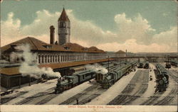 Union Depot, North Side Denver, CO Postcard Postcard