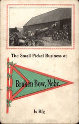 The Small Pickel Business is Big Postcard