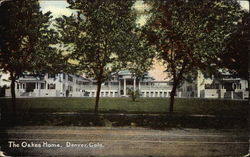 The Oakes Home Denver, CO Postcard Postcard