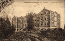 Engineering Building, Kansas State University Lawrence, KS Postcard Postcard